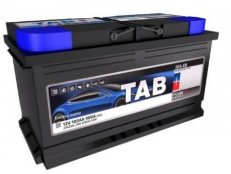 АКБ TAB POLAR S, R"+" 99Ah, En850 (353 x 175 x 190) правый "+", днищевая планка:b13