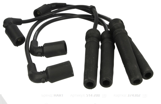 провода вв Daewoo Lanos/Aveo 16V HART