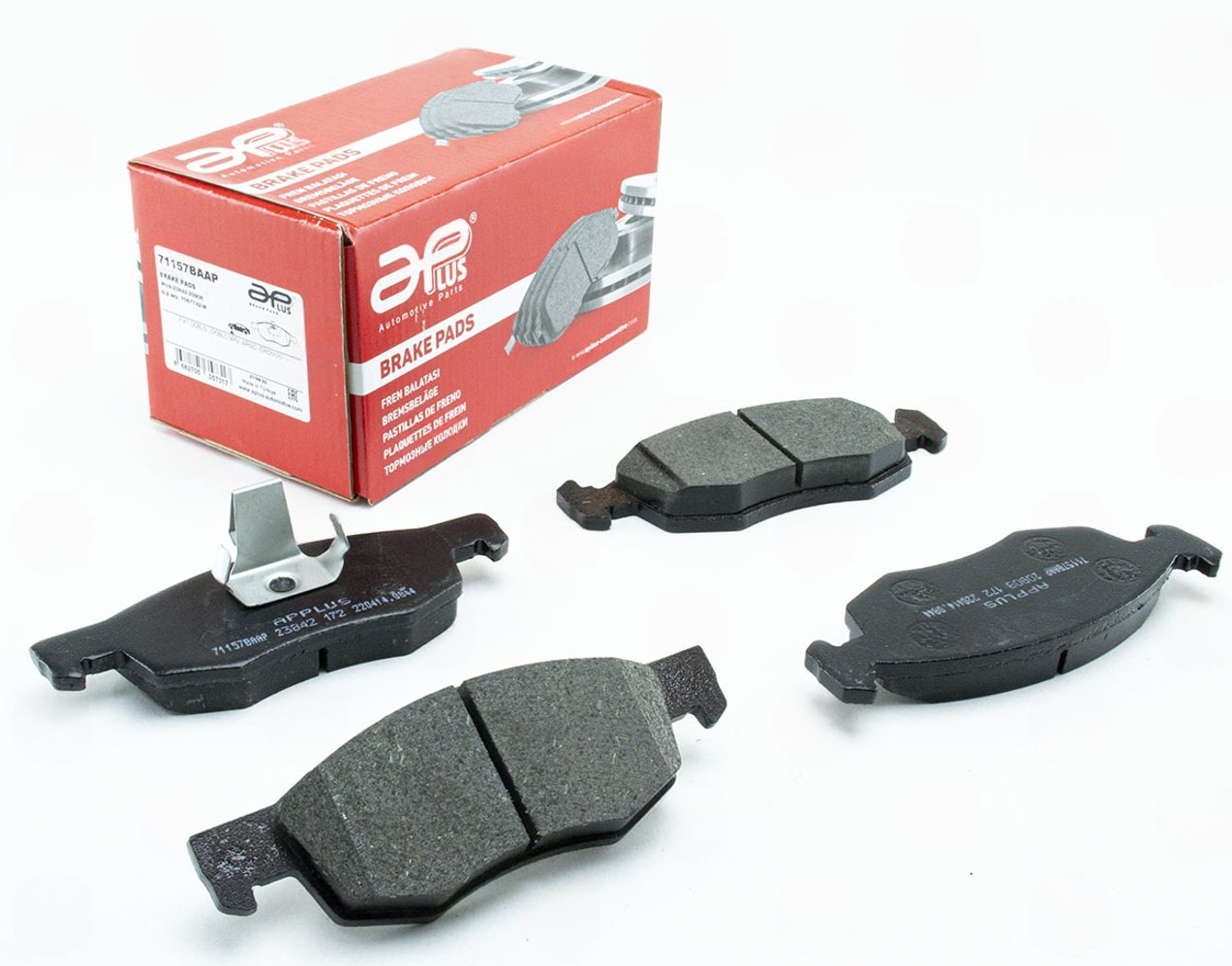 колод.торм. пер. Fiat Doblo 01-> сист.ATE  (APLUS)