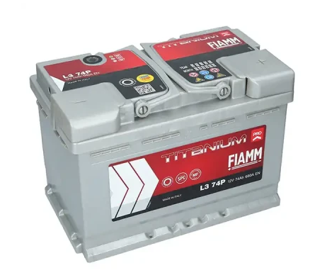 Аккумулятор FIAMM  74Ач 680А Titanium Pro (L3Х) (1)