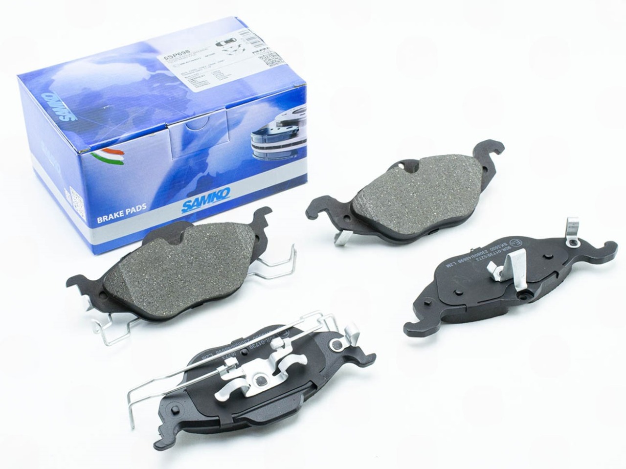 колод.торм. пер. Opel Astra G 1.2-1.4-1.6i (98-10), Zafira A сист. ATE  (SAMKO)