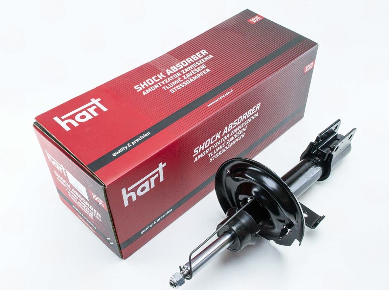 амортизатор пер. Renault Clio IV (газ) 12->  (HART)