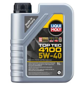 масло Liqui Moly 5W-40 Top Tec 4100  1Л