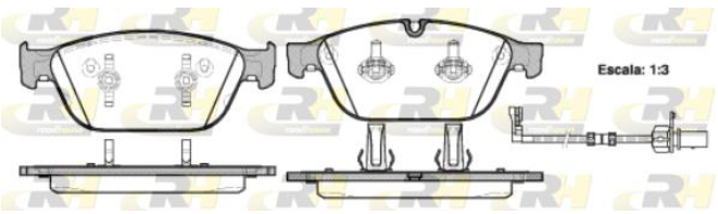 Гальмівні колодки дискові