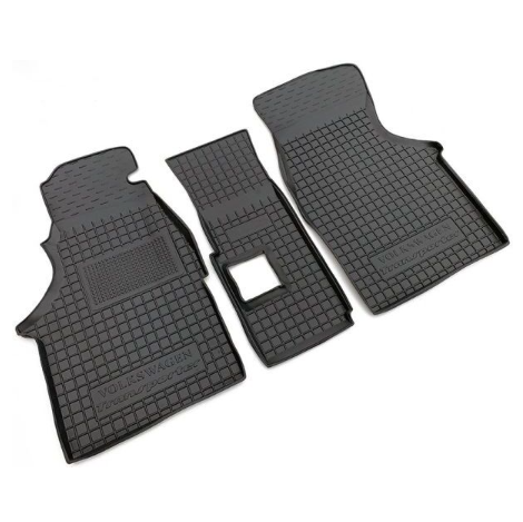 коврики салона VW T4 1991-2003  борт 2,5см, с перемычкой