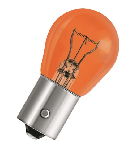 лампа A 24V PY21W BAU15s OSRAM Orange Truckstar PRO смещенный цок. 7510TSP - зображення 2