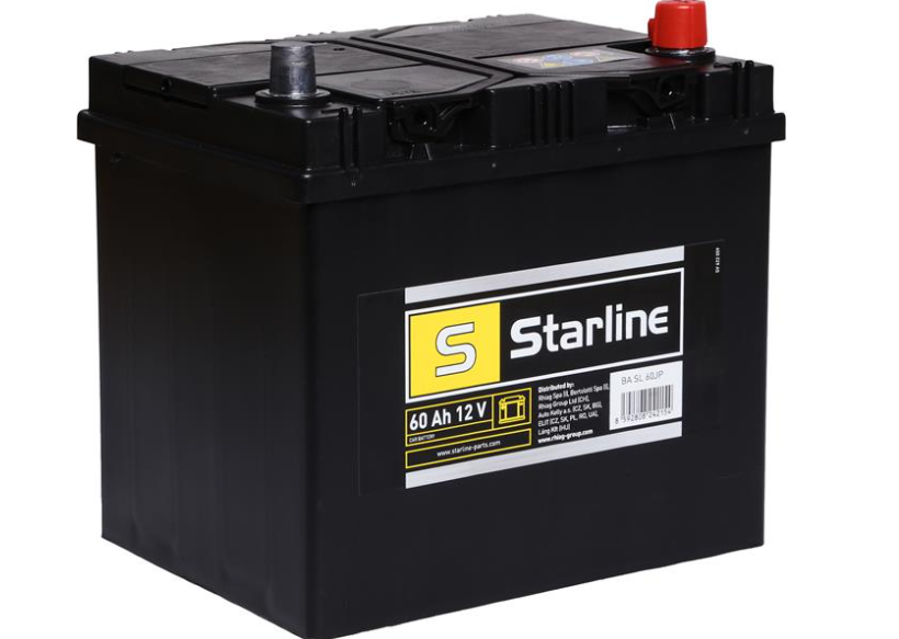 Аккумулятор STARLINE (Asia), R"+" 60Ah, En510 (232 x 173 x 225) правый "+", B00