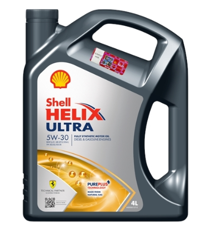 масло Shell 5W-30 Helix Ultra (4л)