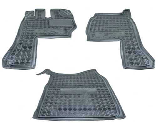 коврики салона VOLVO FH 2002-2012 МКП борт 2,5см, с перемычкой