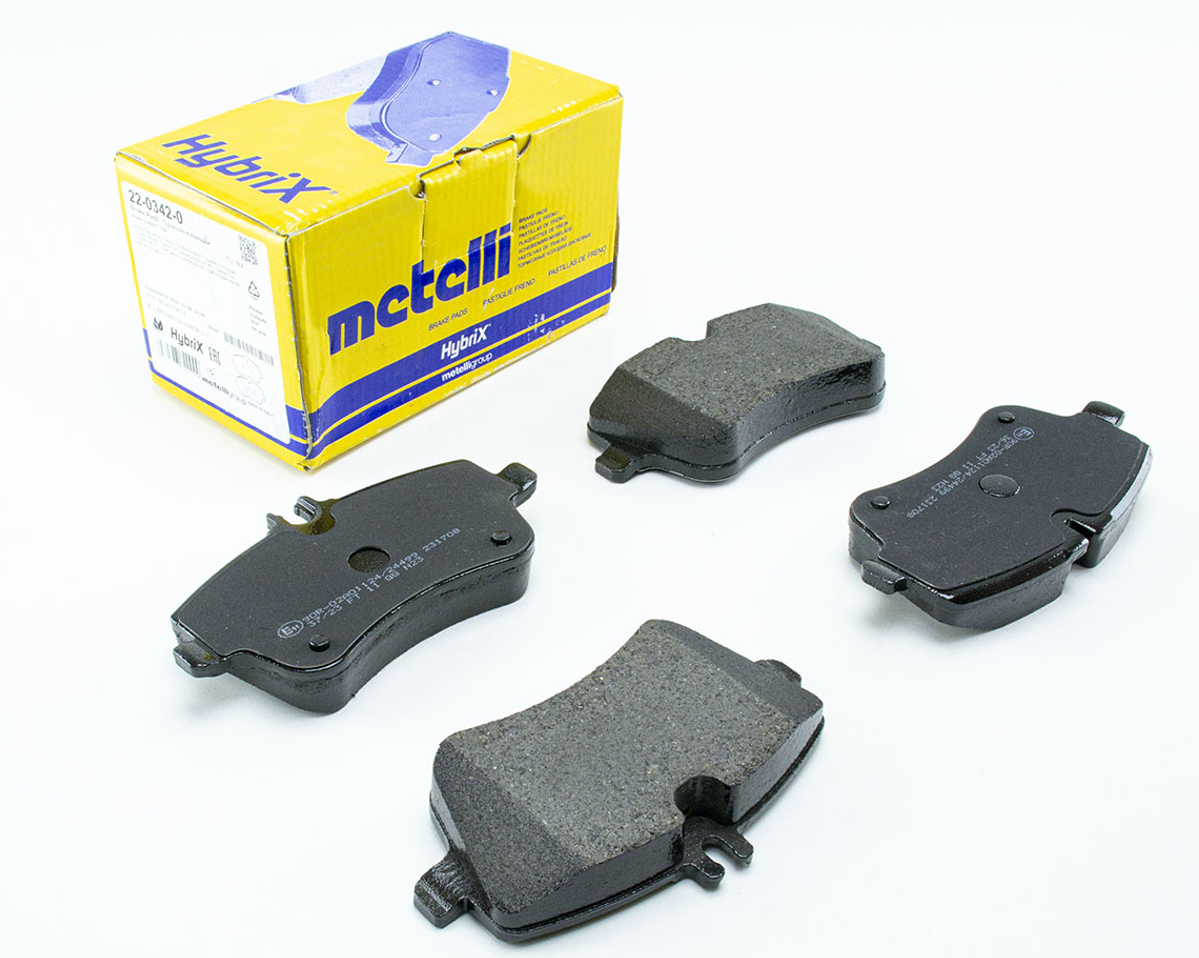 колод.торм. пер. MB C-class (W203/CL203/S203)  (METELLI)