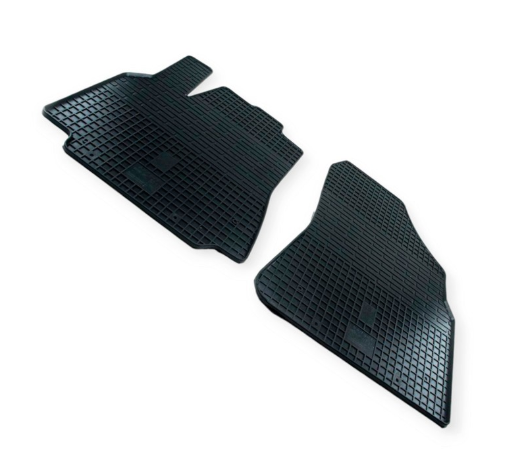 коврики салона Citroen Berlingo II, Peugeot Partner II 2008-2018  борт 1см, евроклетка, передние Pol