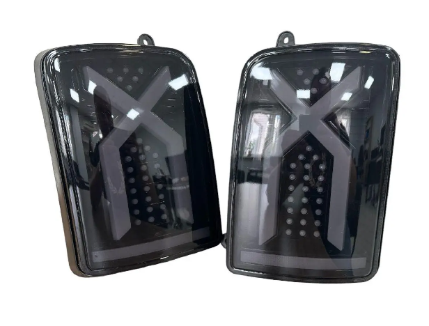 фонарь 21213-Тайга задн. LED серые X  (пара)