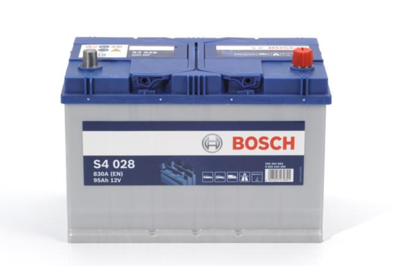 Аккумулятор Bosch (J) S4 Silver 95Ah, EN 830 правый "+" 306x173x225 (ДхШхВ)