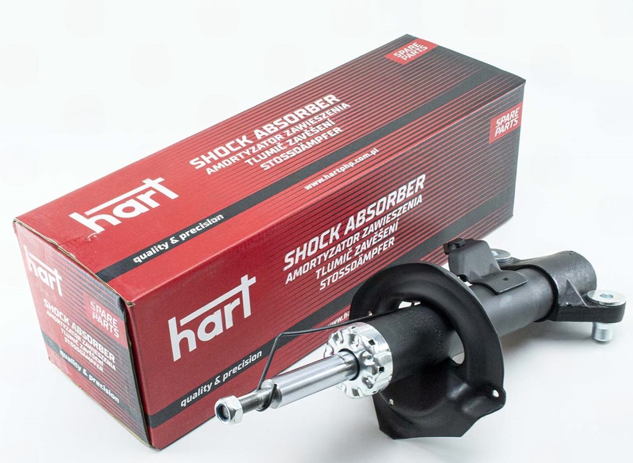 амортизатор пер. Nissan Primera P12 левый L  (HART)