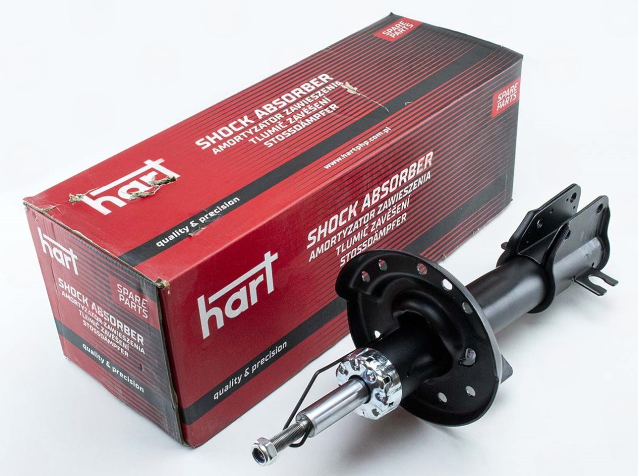 амортизатор пер. Fiat Bravo II 2.0D 07-> газ.  (HART)