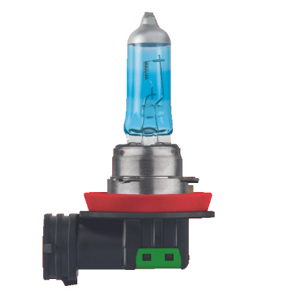 лампа Н 8 12V 35W  PHILIPS White Vision +60% 4300K 12360WVUB1 - зображення 2