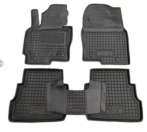 коврики салона Mazda CX-5 2012-2017 USA  борт 2,5см, с перемычкой