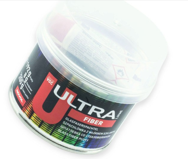 шпатлёвка Novol Ultra Line Fiber 0,2 кг (cтекловолокно)