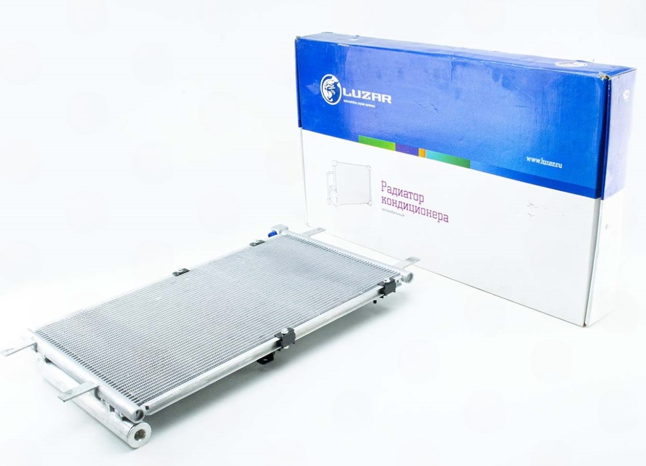 радиатор кондиционера 2170 PANASONIC с рессивером (LUZAR)