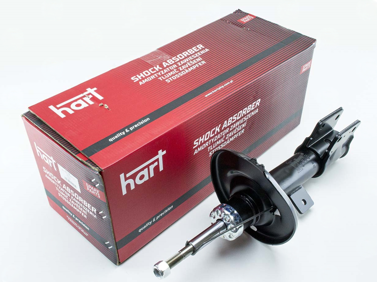 амортизатор пер. Peugeot 308 правый R 07->  (HART)