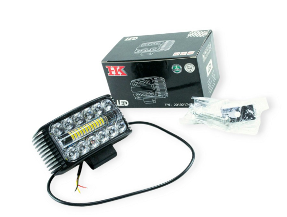 фара дополнительная LED  прямоуг. 110х50х50(Д/В/Ш) 30W 3000L дальний