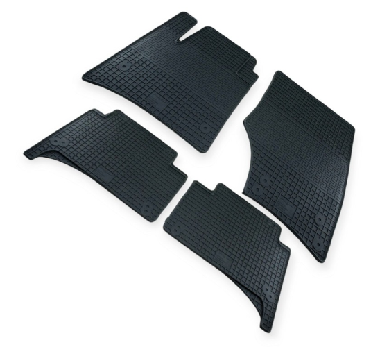 коврики салона VW Touareg, Porsche Cayenne 2002-2010  борт 1см, евроклетка Polytep