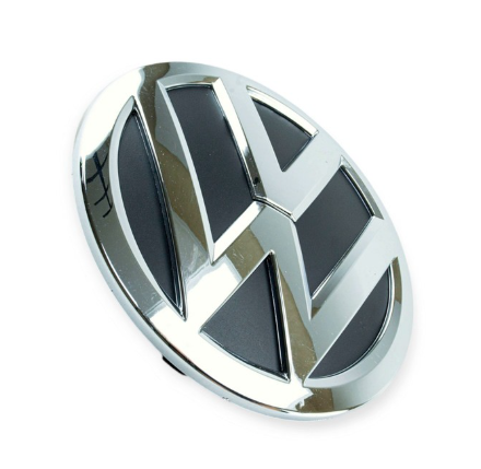 эмблема реш. Volkswagen Caddy 2k5 new Ø 15см, пластик, хром