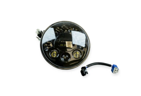 фара 2101-2121 LED (178мм 7") 45W +  повороты с линз. шт.