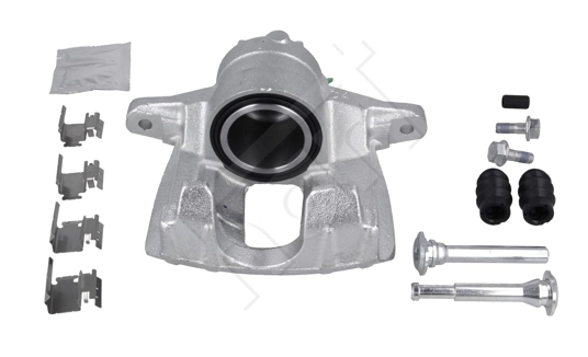 суппорт пер. Citroen Berlingo 98-> (+ к-т напр, смазка, прж.) правый R  (HART)