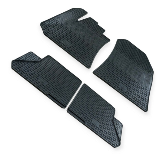 коврики салона Renault Dokker 2012-> , Lodgy 2012->  борт 1см, евроклетка (4шт)