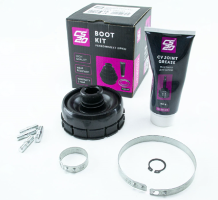 пыльник шруса кардана ВАЗ-21213 черный Н/О к-т (CS-20)