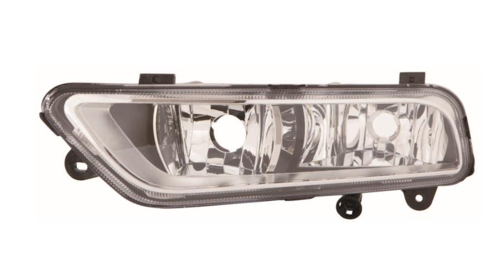 VW PAS 10- Противотуманка лів. H8/P21W, с дневним светом [DEPO]