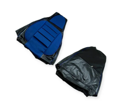 чехлы салона ВАЗ 2108-21099, 2113-2115 "пилот" синие  комбинированные