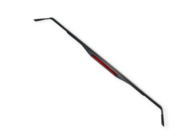 козырёк з/стекла Таврия с фонарем тюнинг (гладкий) 02090 - зображення 2