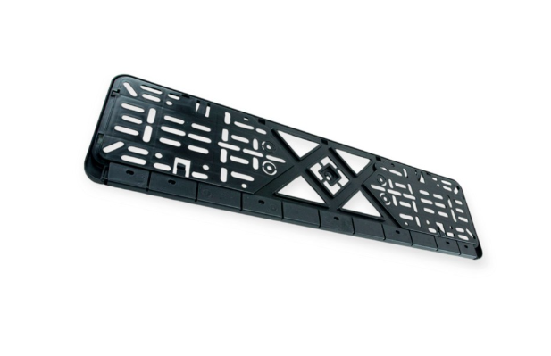 рамка под номер книжка  "NISSAN"  рельефная хром улучшенная NISSAN  SPR - зображення 2