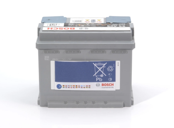 Аккумулятор BOSCH  60Ач 680А AGM (L2) (0) Евро прав + (2 года гар) 0092S5A050 - зображення 2