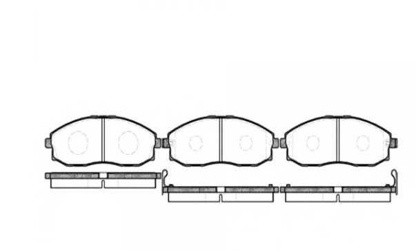Гальмівні колодки дискові