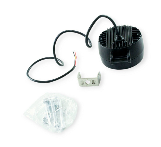 фара дополнительная LED  круглая  70х50 (Дм/Ш) 20W CREE дальний+ДХО 01364 - зображення 2