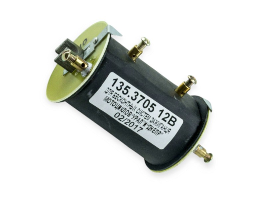 катушка зажигания МТ Днепр 12V для контактного зажигания черная