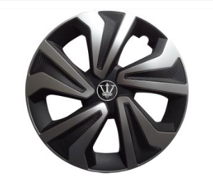 Колісні ковпаки EVO KANGO 16 ", сріблясто-чорний - комплект 4 шт.