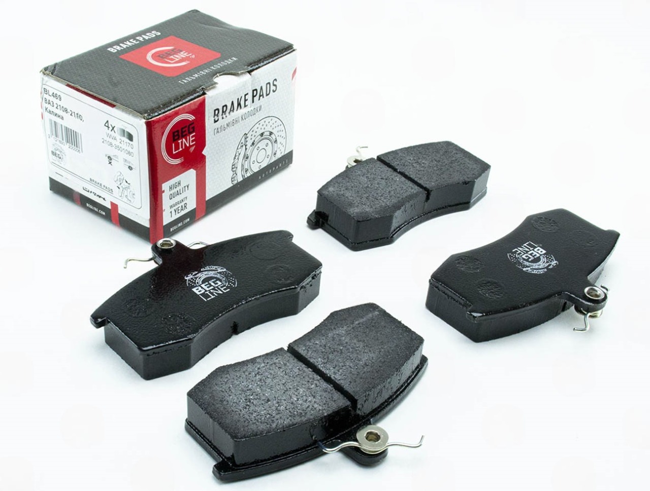 колодки торм.перед. 2108 (Beg-Line)