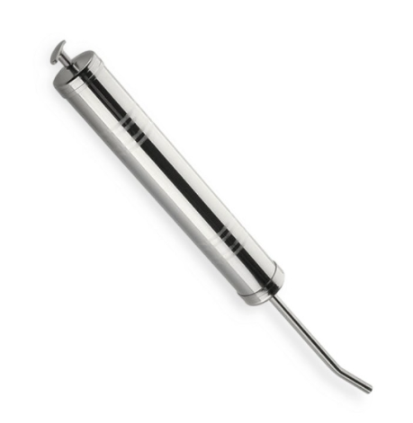 шприц для заливки масла 1000 мл с гибким шлангом и метал. насадкой AT-3066 - зображення 5