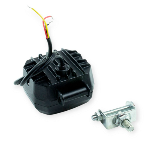 фара дополнительная LED  прямоуг.  70х60х55 (Д/В/Ш) 20W CREE дальний+ДХО OPL-RWL-20W - зображення 2