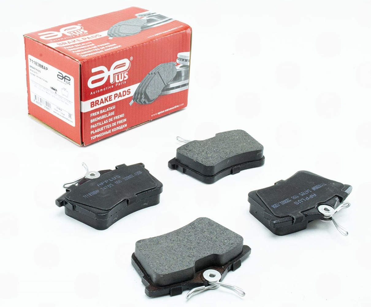 колод.торм. зад. Peugeot Partner 07->  (APLUS)