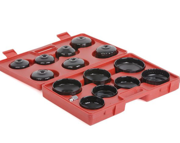 набор съёмников масляных фильтров (чашка) 14шт Intertool HT-7204 - зображення 3