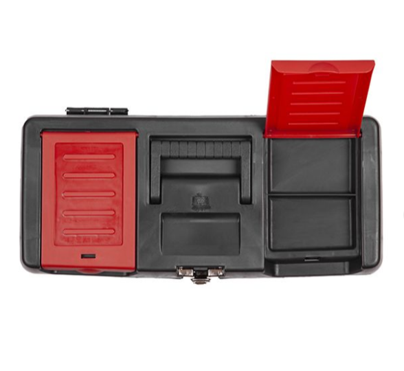 ящик инструментальный  16"    396х216х164 мм металлические замки BX-1016 - зображення 4