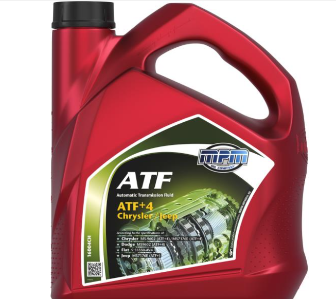 Трансмісійна рідина MPM ATF+4 Chrysler-Jeep / 4л. / ( ATF+4 )