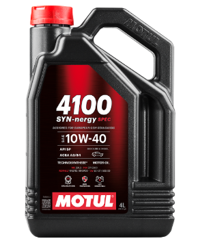 масло Motul 10W-40 4100 Syn-nergy Spec (4л) заміна 387607 і 839441