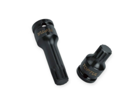 Головка ударна 1/2"  SPLINE М14 L44 мм KADB1614S - зображення 3