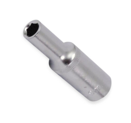 головка торцевая шестигранная удлиненная 1/2  9мм CrV